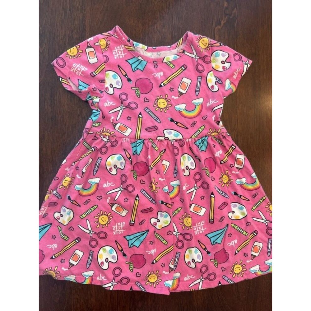 Girls 4T School Swing Dress